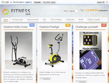 Tablet Screenshot of fitness-rent.gr